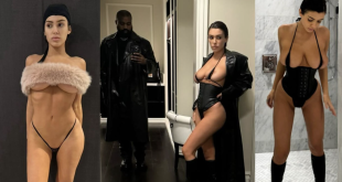 Kanye West Shares A Series Of Risqué Images Of His Wife, Bianca Censori